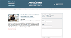 Desktop Screenshot of mensdivorce.com